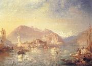 James Baker Pyne Isola Bella,Lago Maggiore oil painting picture wholesale